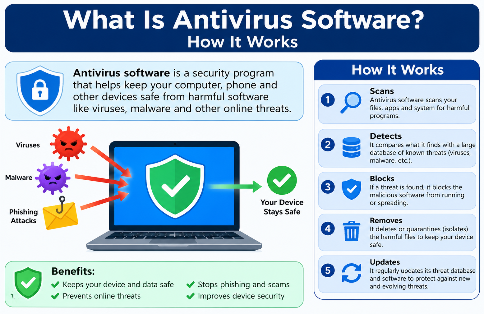 What Is Antivirus Software? How It Works