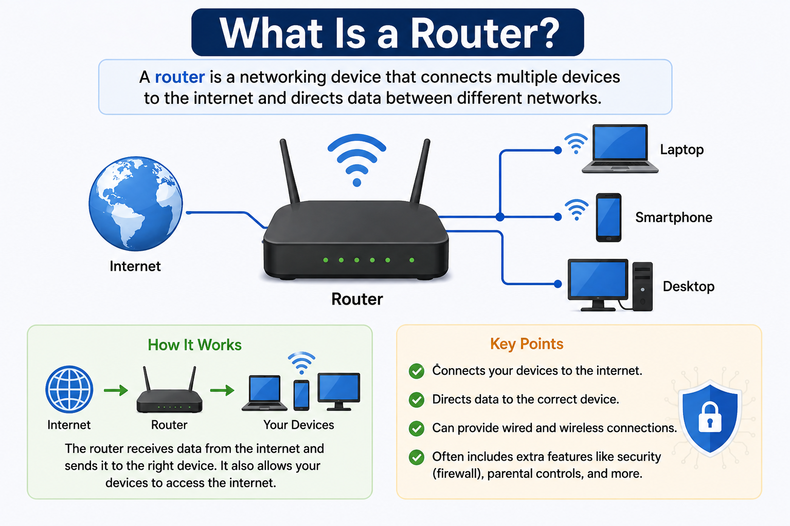 What is a router and how does it work