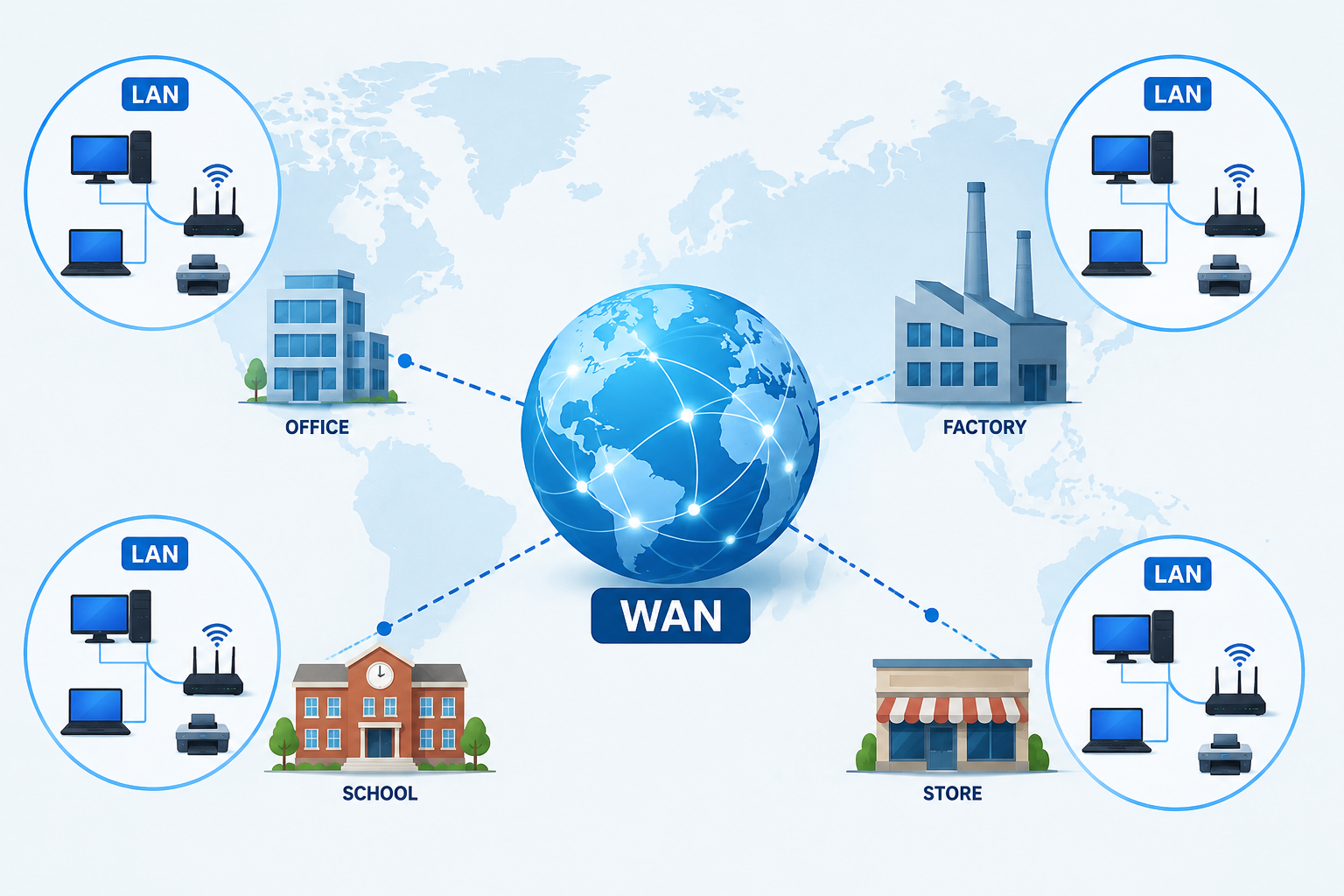 What is WAN and how does it work