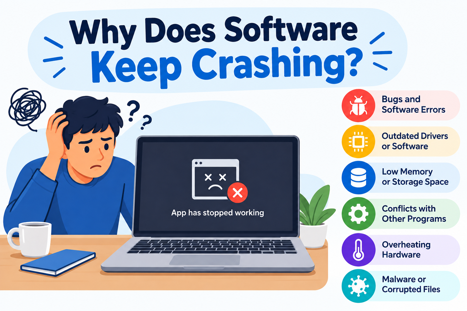 Why Does Software Keep Crashing?