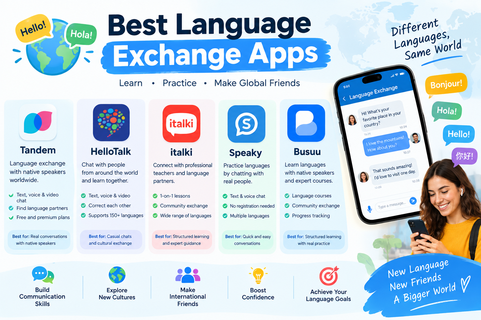Best Language Exchange Apps