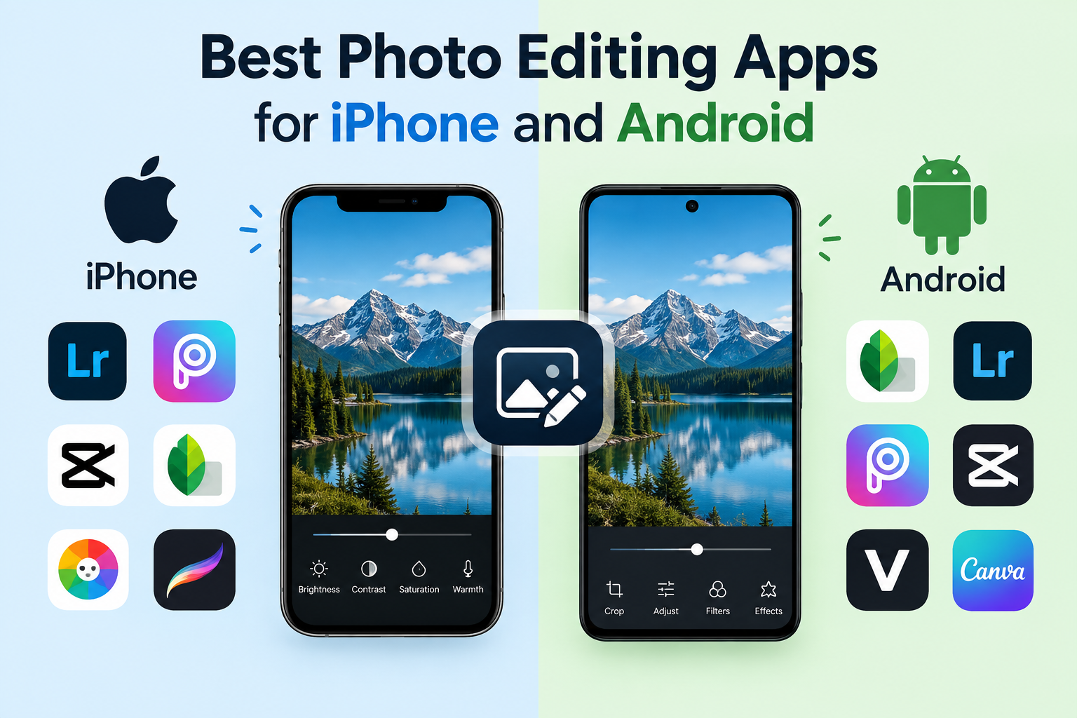 Best Photo Editing Apps for iPhone and Android
