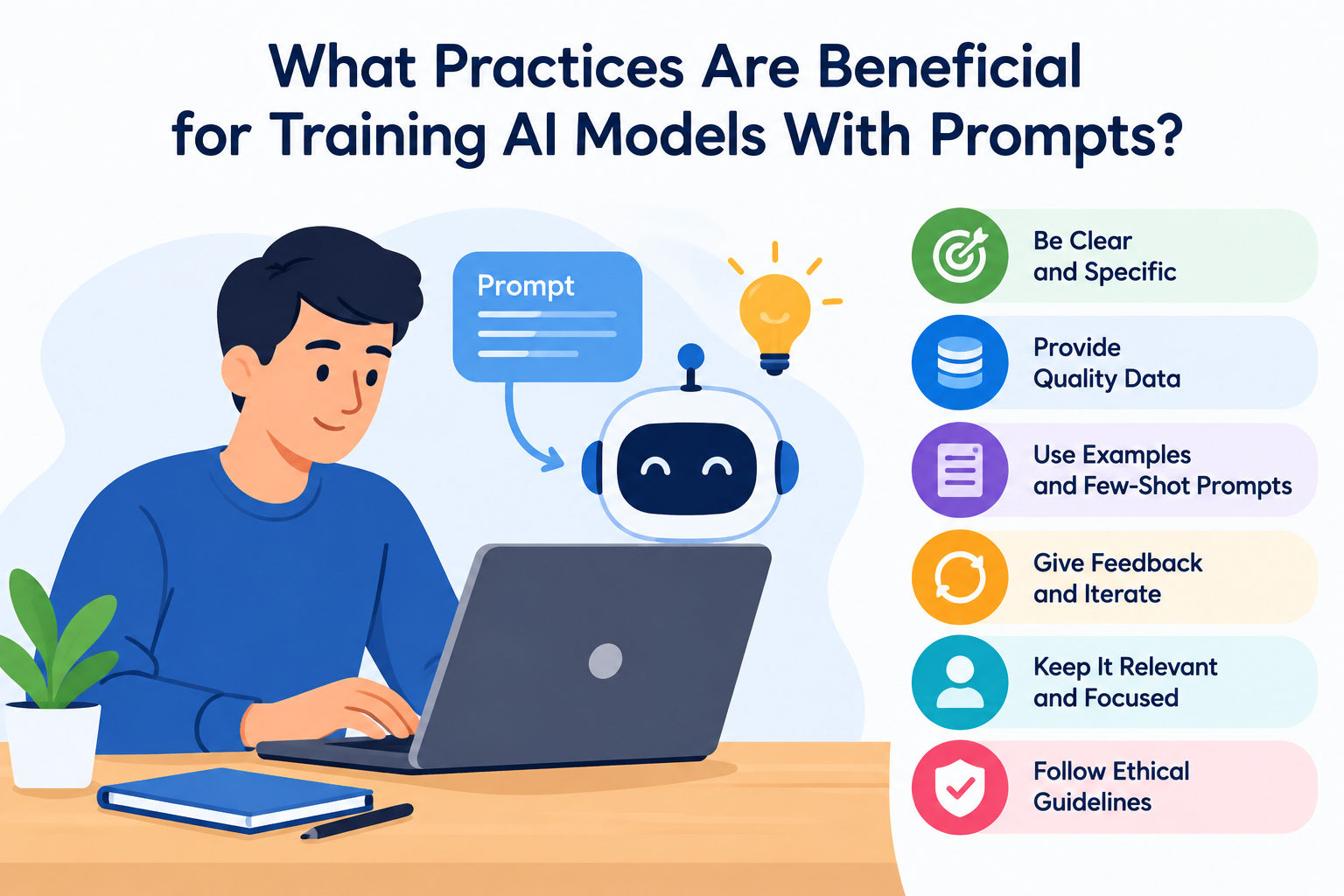What Practices Are Beneficial for Training AI Models With Prompts?
