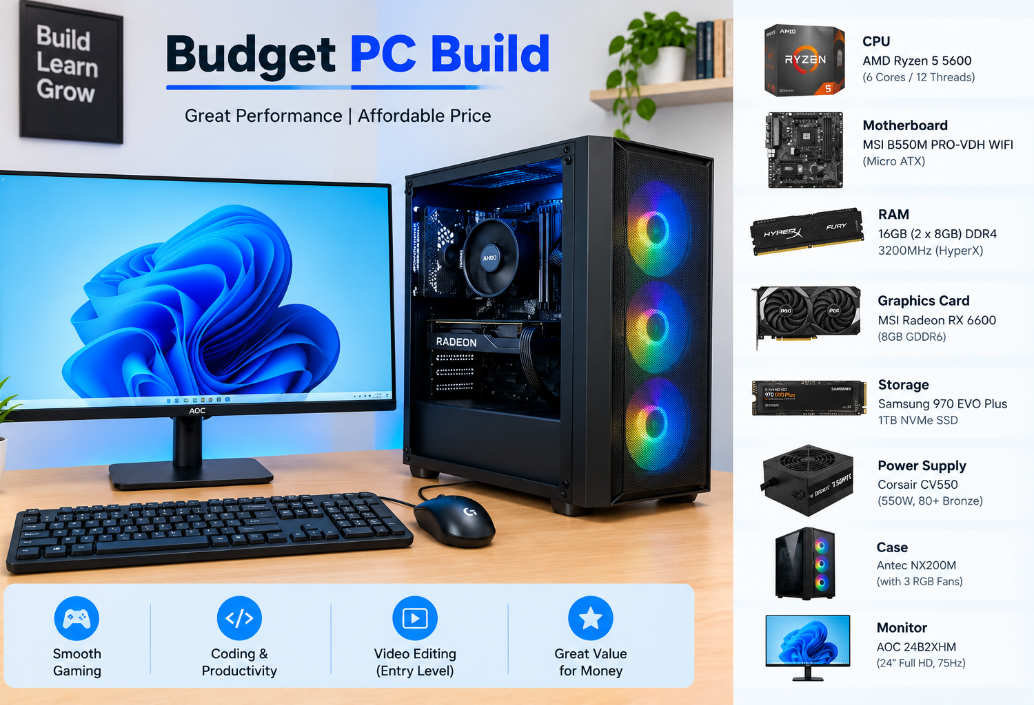 Budget PC Build 2026