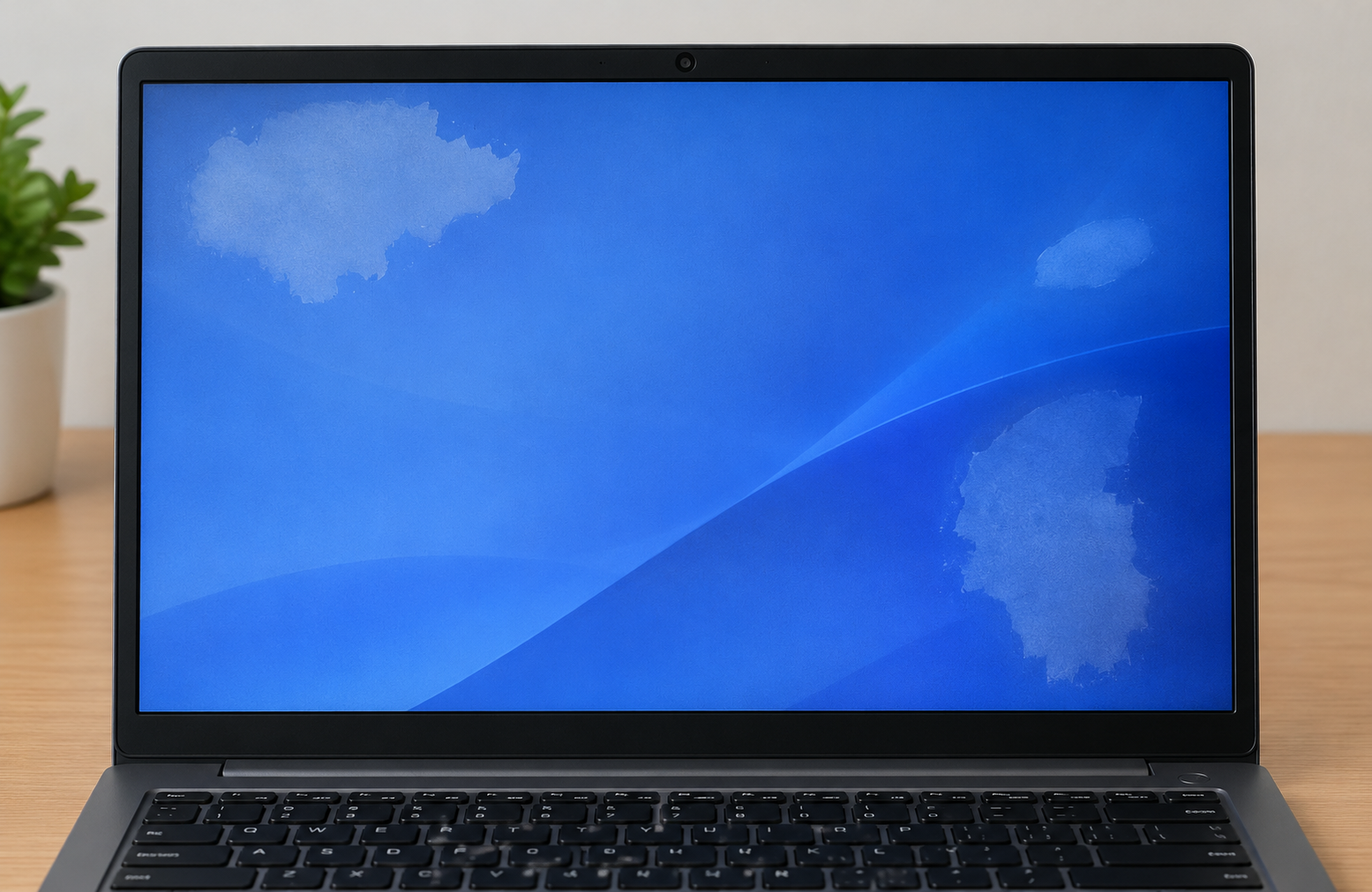 patches on laptop screen
