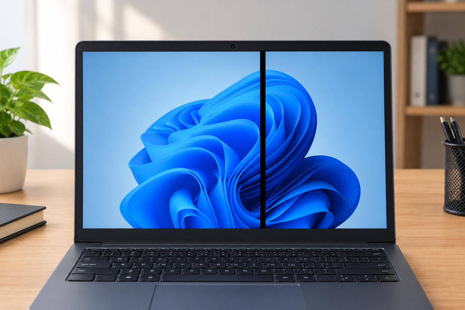 Vertical Black Line on a Laptop Screen