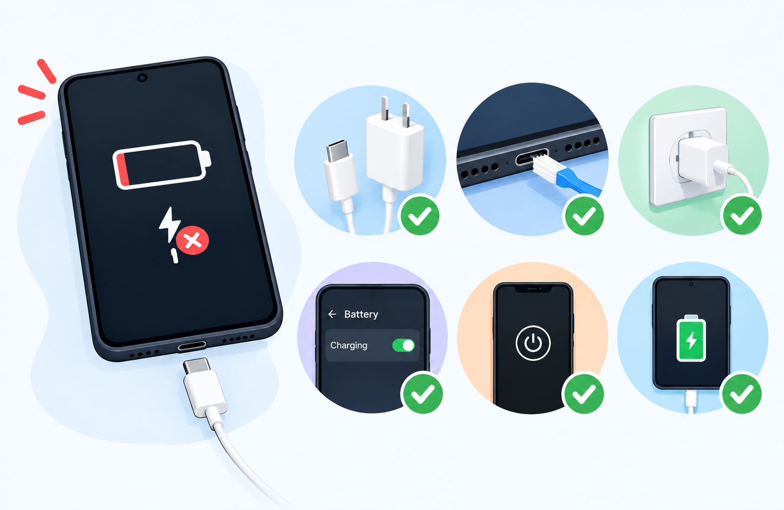 How to Fix a Phone That Is Not Charging