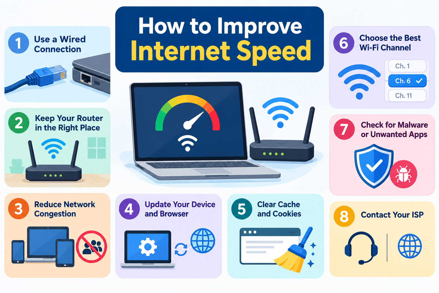 How to Improve Internet Speed
