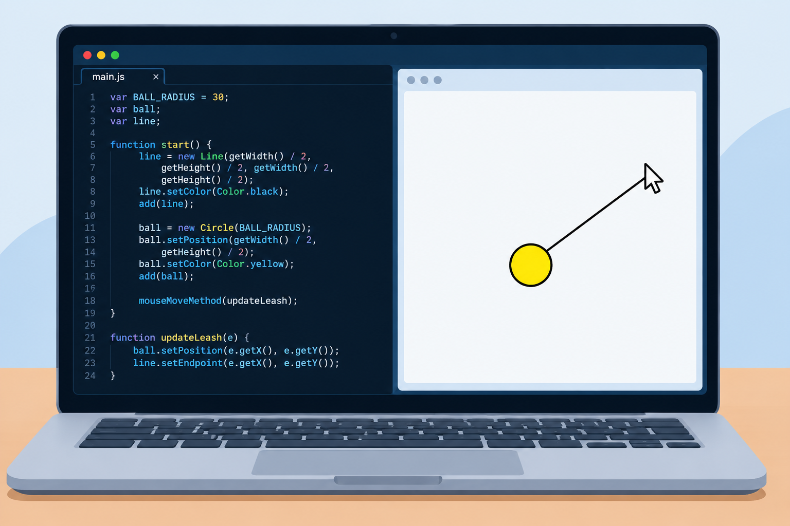 CodeHS 9.7.4 Leash Answer